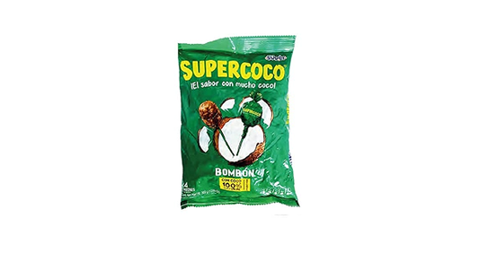 Supercoconut coconut lollipop 24 units (360 gr)